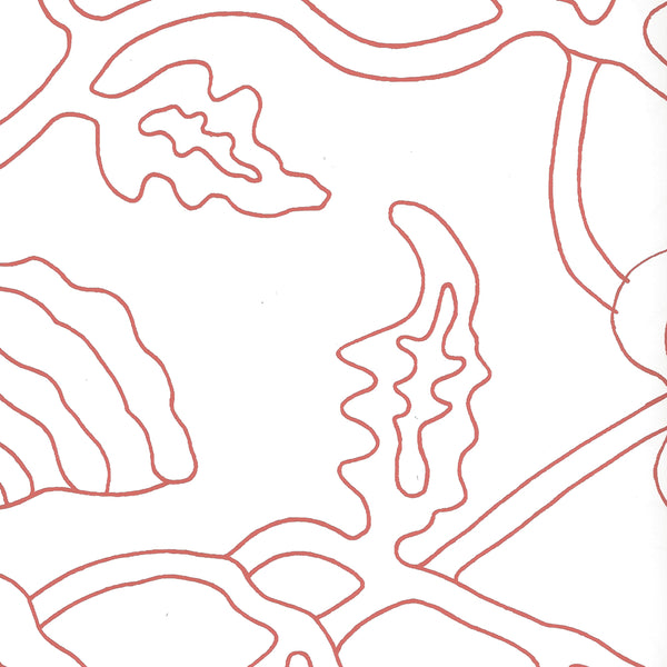 Potalla Outline New Shrimp White Screen Printed | China Seas