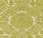 New Jungle on Taj Ecru Linen