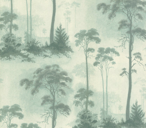 Prior Park - Duck Egg Blue Wallcovering | 1838 Wallcoverings