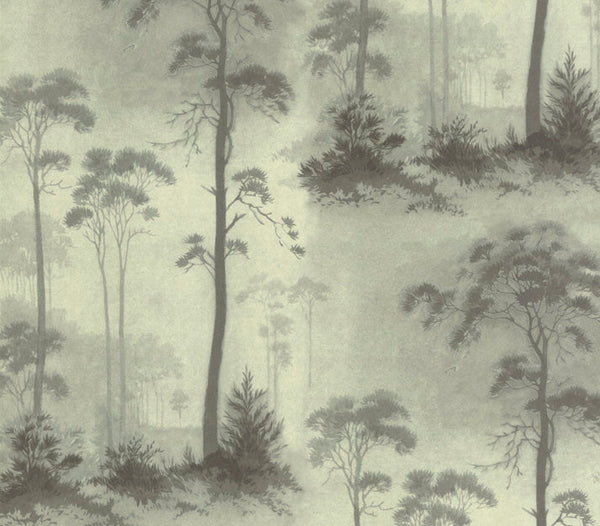 Prior Park - Grey Wallcovering | 1838 Wallcoverings