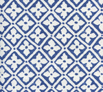 Puccini, Custom Navy on White Linen Cotton