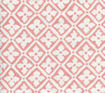 Puccini, Custom Peach on White Linen Cotton