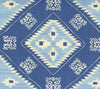 Quilt Batik, Multi Denim Blues