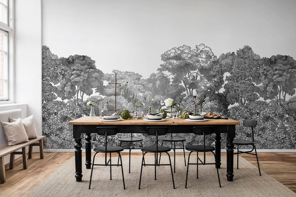 Bellewood - Black Toile | Rebel Walls