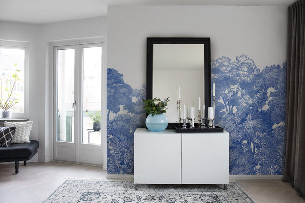 Bellewood - Porcelain Toile | Rebel Walls