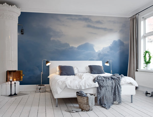 Above the Clouds - Sky Blue | Rebel Walls