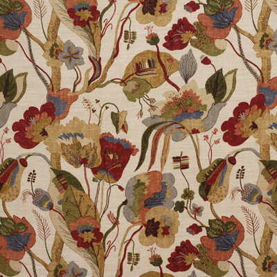 Samples and Purchasing available for California - Red/Cream Beige By G P & J Baker | Gatsby |  Drapery Weave at Designer Wallcoverings and Fabrics