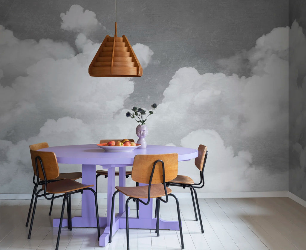 Cuddle Clouds, Graphite Wallcoverings