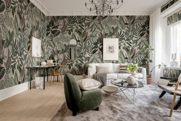 Mischievous Monkeys, Pastel pink | Rebel Walls