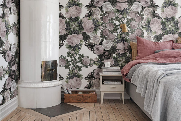 Floral Frida, Vintage Wallcoverings | Rebel Walls