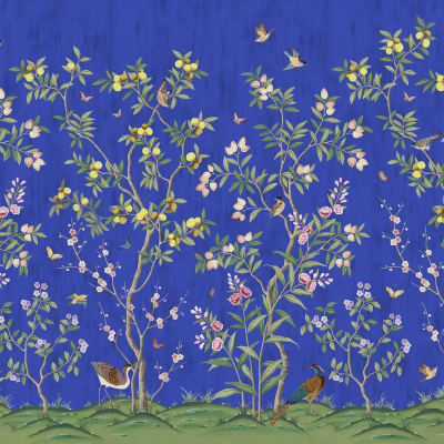Chinoiserie Chic, Cobalt | Rebel Walls
