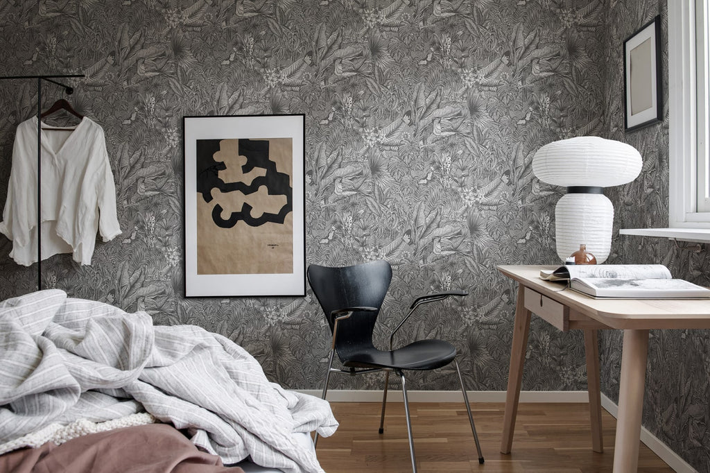 Furada, Graphite Wallcoverings
