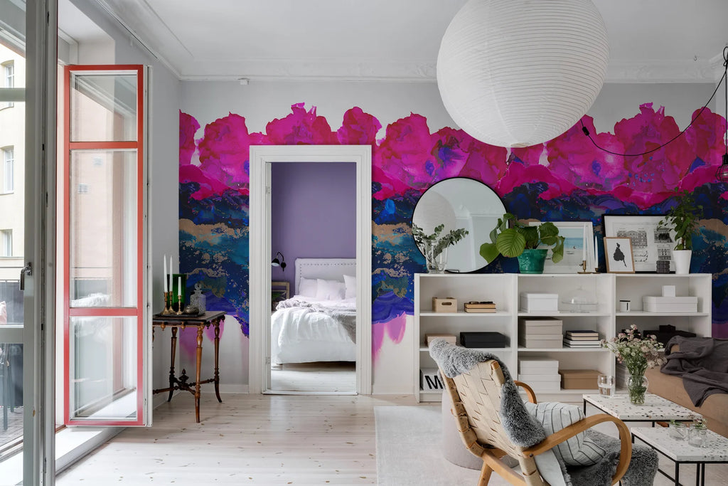 Donedo, Magenta Wallcoverings