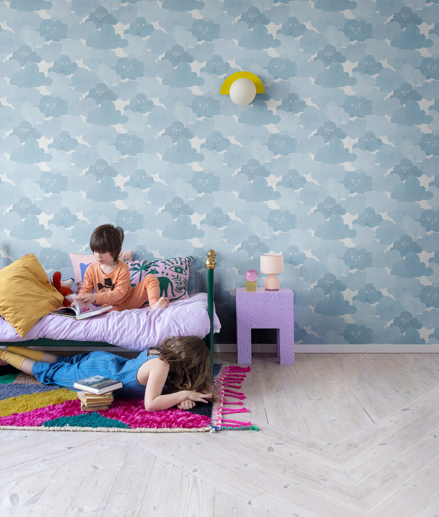 Happy Clouds, Sky Wallcoverings