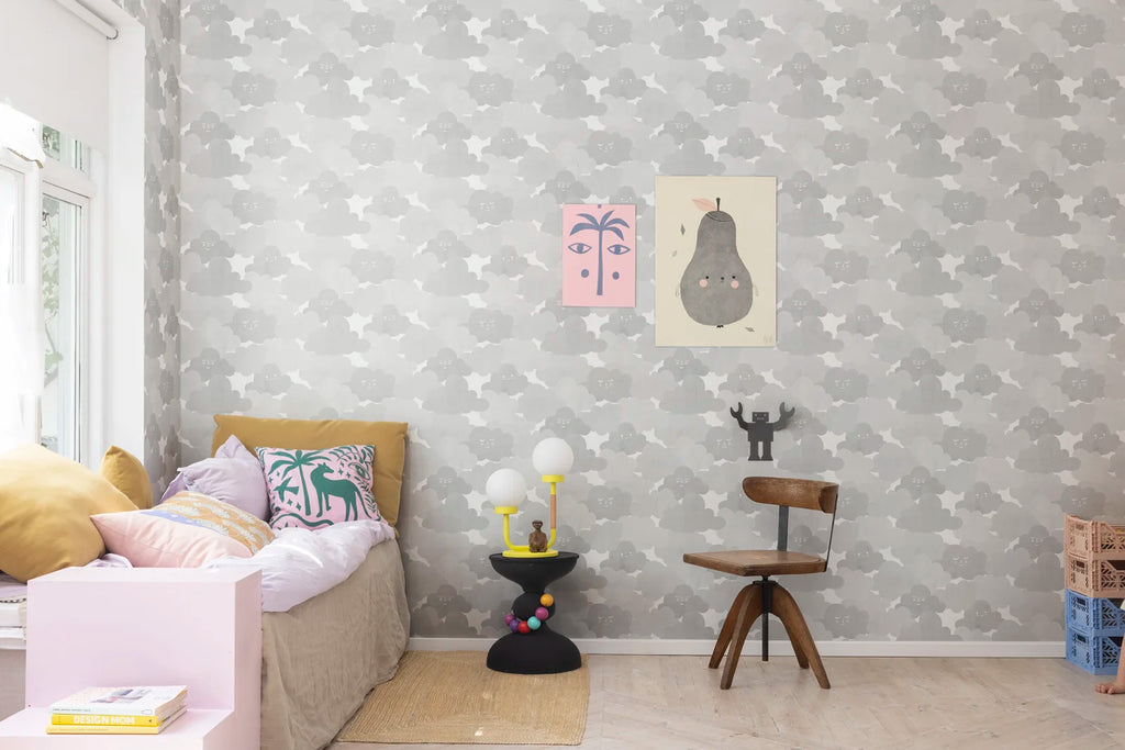 Happy Clouds, Graphite Wallcoverings