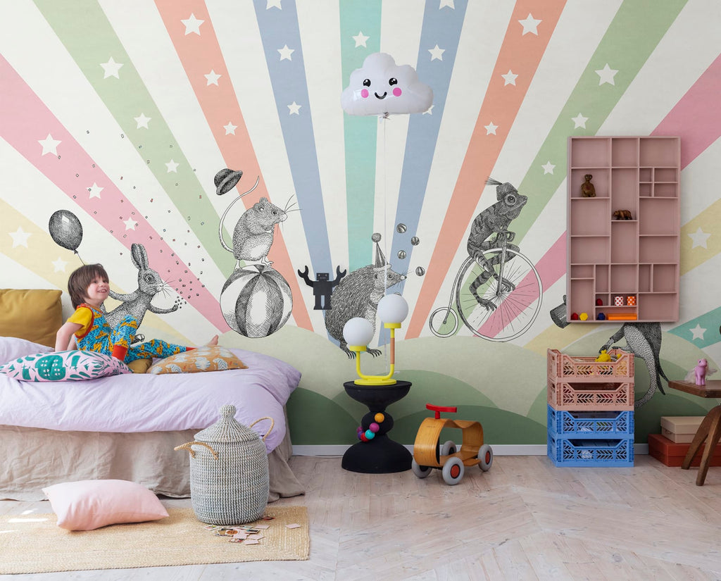 Circus, Rainbow Wallcoverings