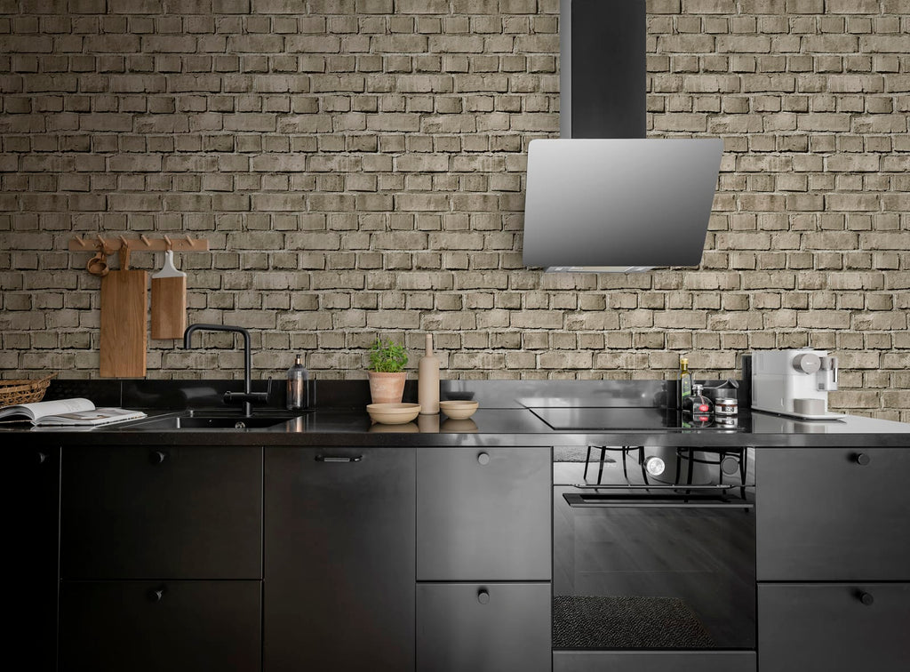Bricks Sand Wallcoverings