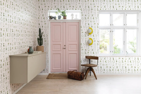 Floral Alphabet Mini English Wallcoverings | Rebel Walls