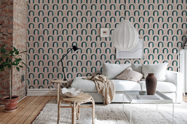 Arch Deco Bijou - Rebel Pink | Rebel Walls
