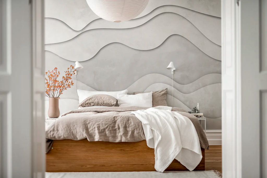 3D Wave, White
