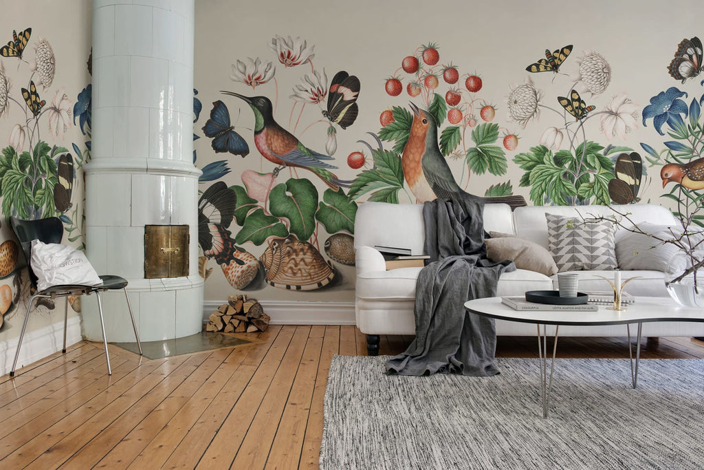 Flora and Fauna, Color Wallcoverings