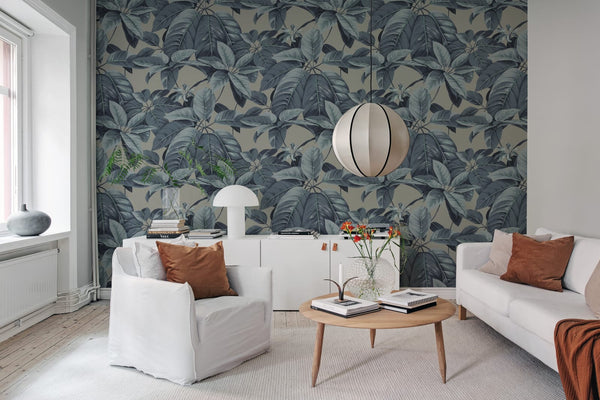 Chestnut - Blue | Rebel Walls