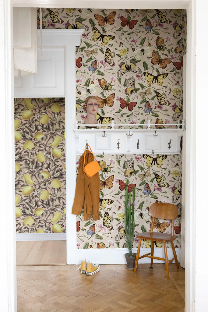 Butterflies, Color Wallcoverings