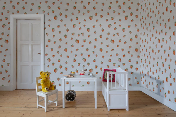 Berry Cute - Red | Rebel Walls