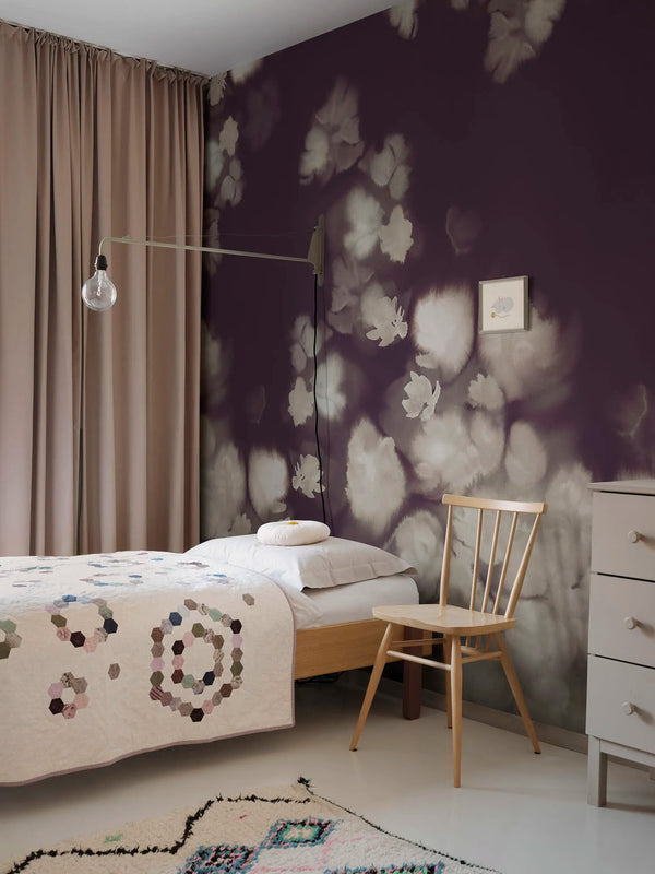 Faded Dreams, Brown Wallcoverings | Rebel Walls