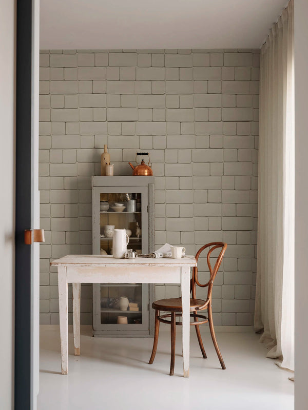 Flight of Tiles, Clay Wallcoverings | Rebel Walls