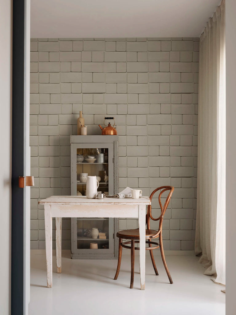 Flight of Tiles, Clay Wallcoverings