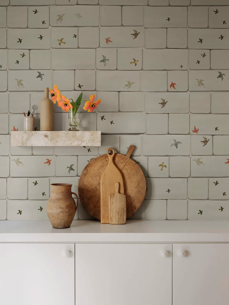 Flight of Tiles, Multi Wallcoverings