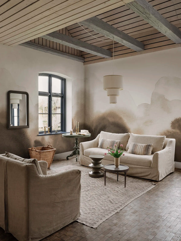 Flowing Hills, Brown Wallcoverings | Rebel Walls