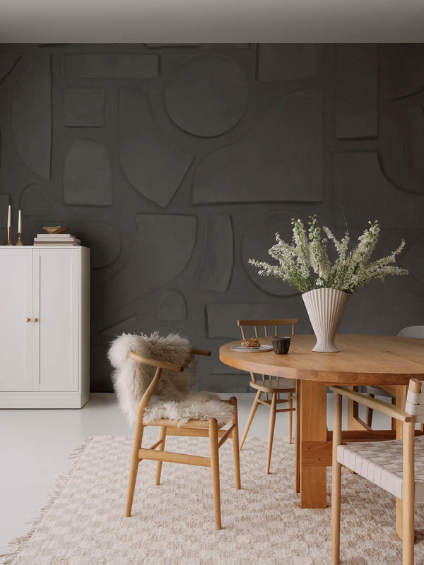 Clay Figures - Graphite | Rebel Walls