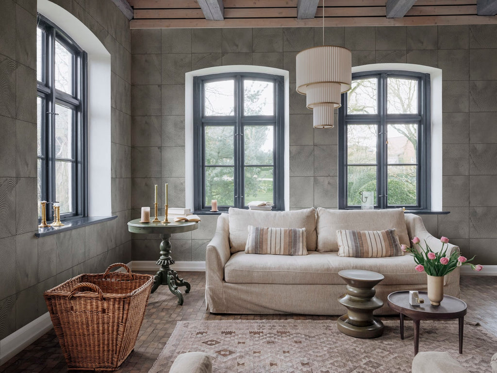 Craft Tiles, Gray Wallcoverings
