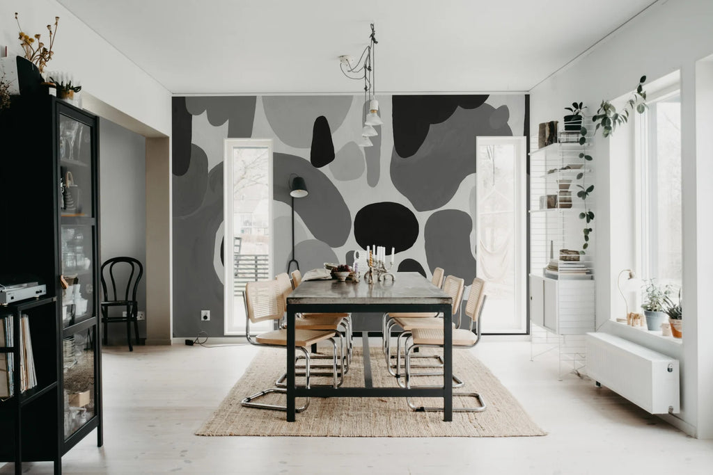 Color Clicks, Gray Wallcoverings