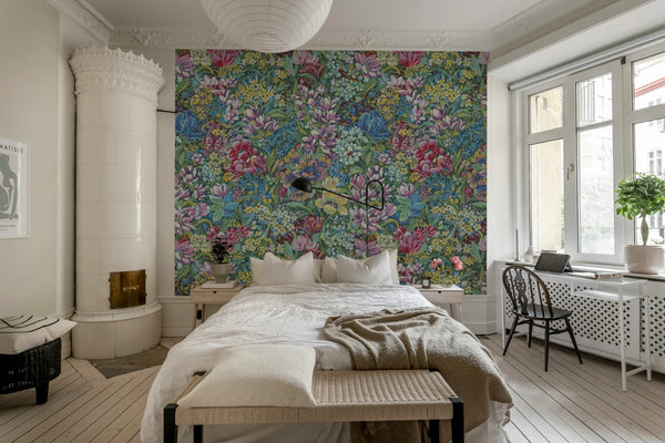 Floral Garden, Summer Wallcoverings | Rebel Walls