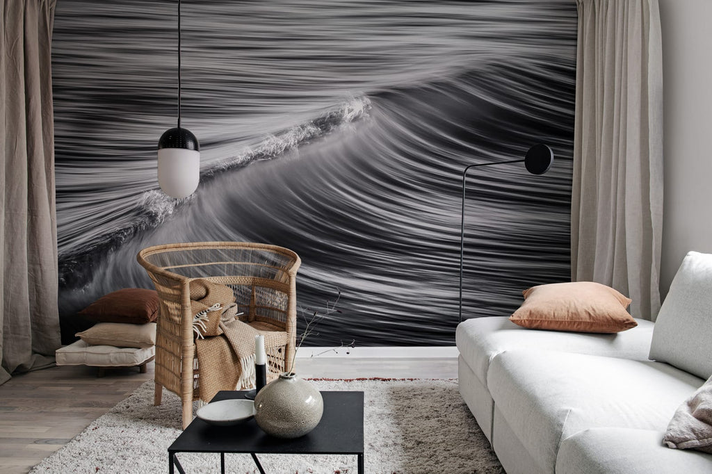 Graphic Wave Wallcoverings