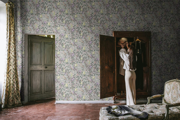 Fruit Garden, Pastel Wallcoverings | Rebel Walls