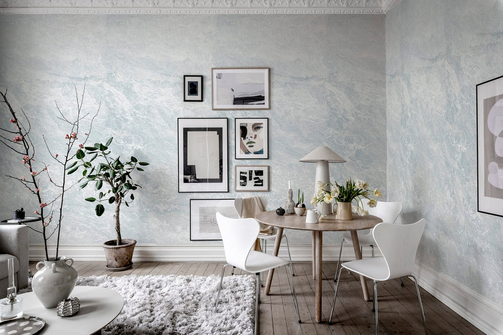 Breeze Ice Blue Wallcoverings