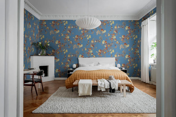 Blooming Garden - Turquoise | Rebel Walls