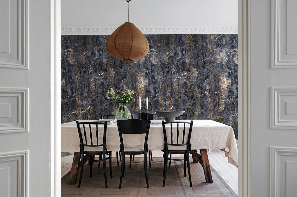 Dripping Gold Wallcoverings