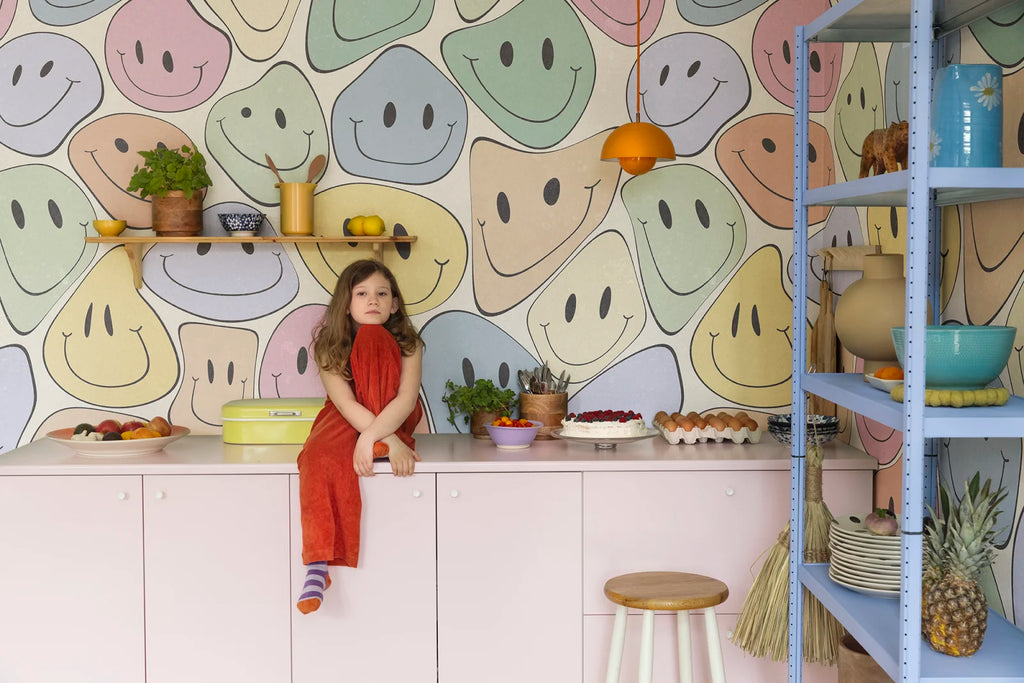 Happy Rebel, Colorful Wallcoverings