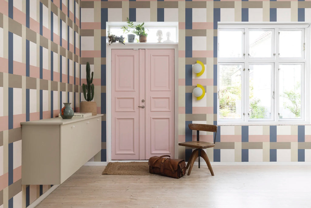 Dont Be Square, Pastel Wallcoverings