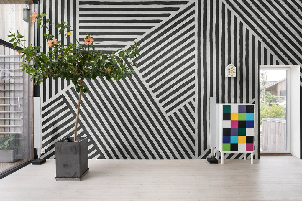 Different Directions, Black &amp; White Wallcoverings