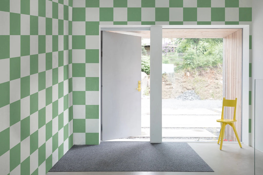 Chess, Green Wallcoverings