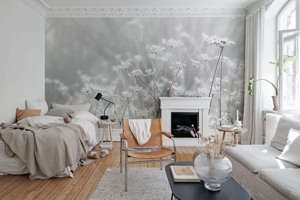 Frosty Straw Wallcoverings | Rebel Walls