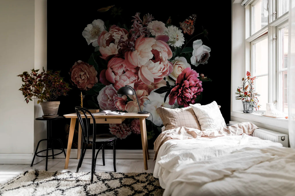 Dark Bouquet Wallcoverings
