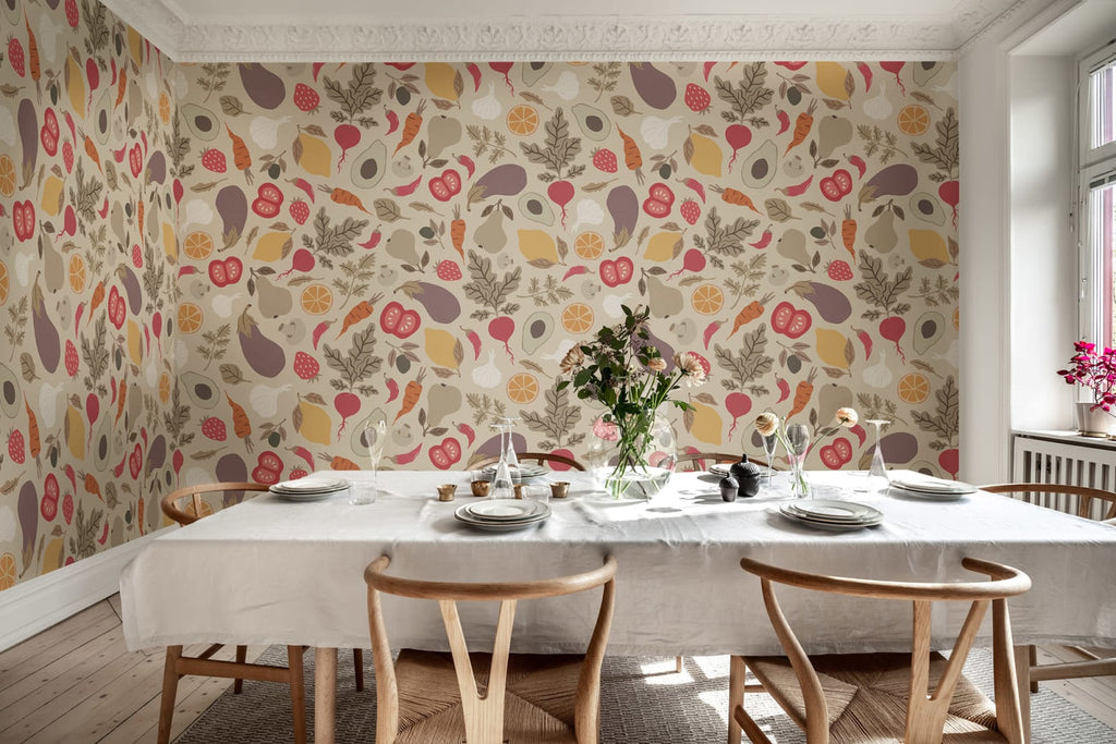 Eat Your Greens, Sand Wallcoverings