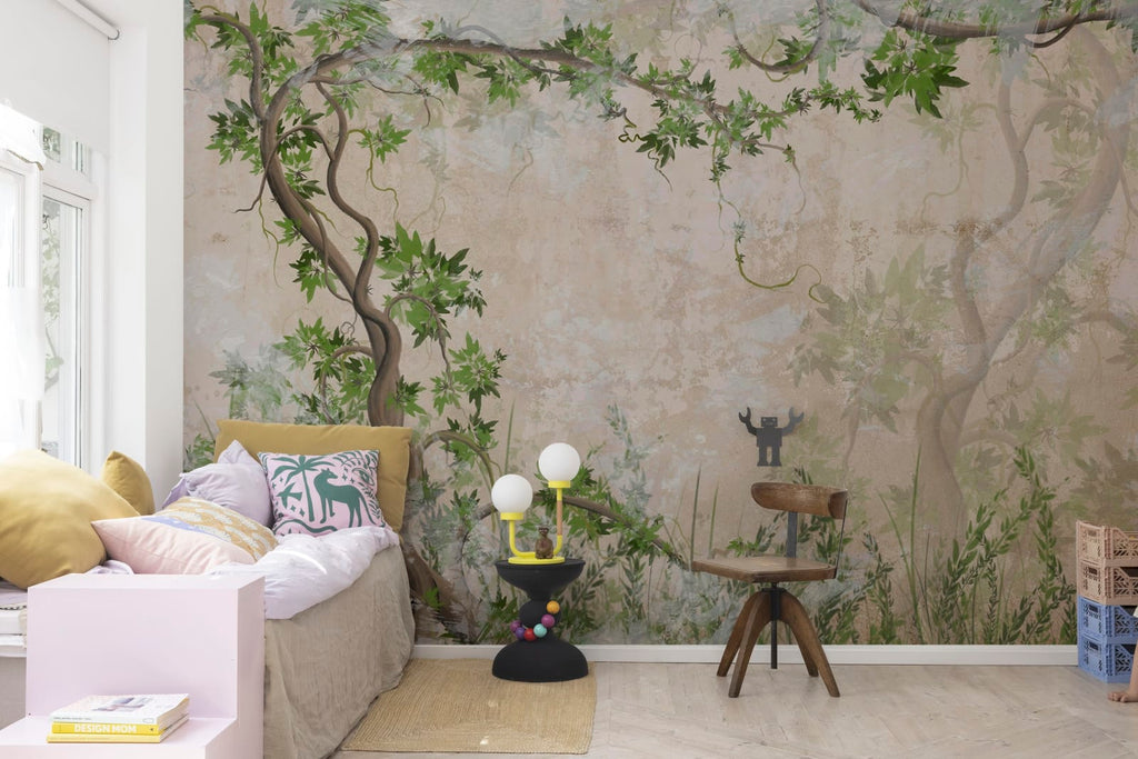 Curly Trees Wallcoverings